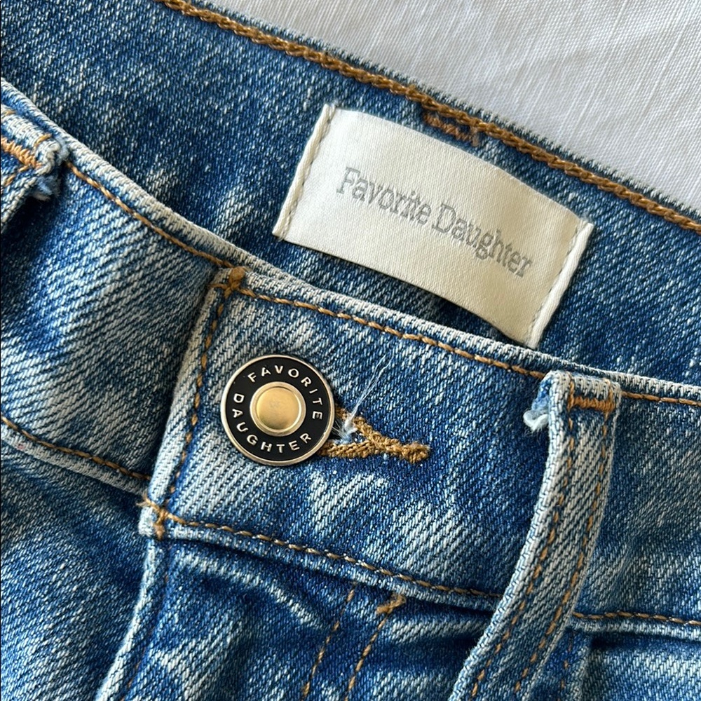 Favorite Daughter Valentina Super High Rise Mini Bootcut Jeans | Size 24 - Picture 4 of 7
